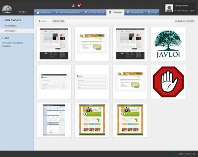 Module template dans javlo 2